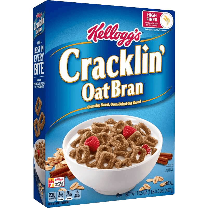 Cracklin&#39; Oat Bran Cereal Box