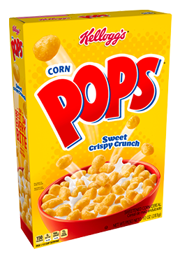 Corn Pops Cereal Box